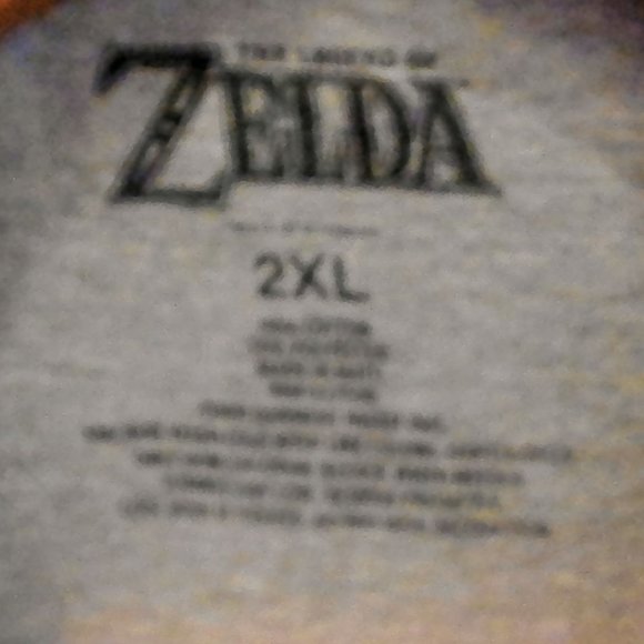 NWT The Legend of Zelda Tee (2XL Unisex) - Picture 3 of 3